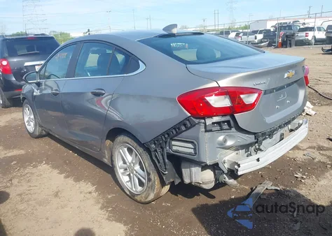 2018 Chevrolet Cruze Lt Auto из США, поврежденный, VIN 1G1BE5SM8J7191384